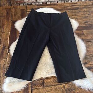 White House Black Market Cropped Black Pants